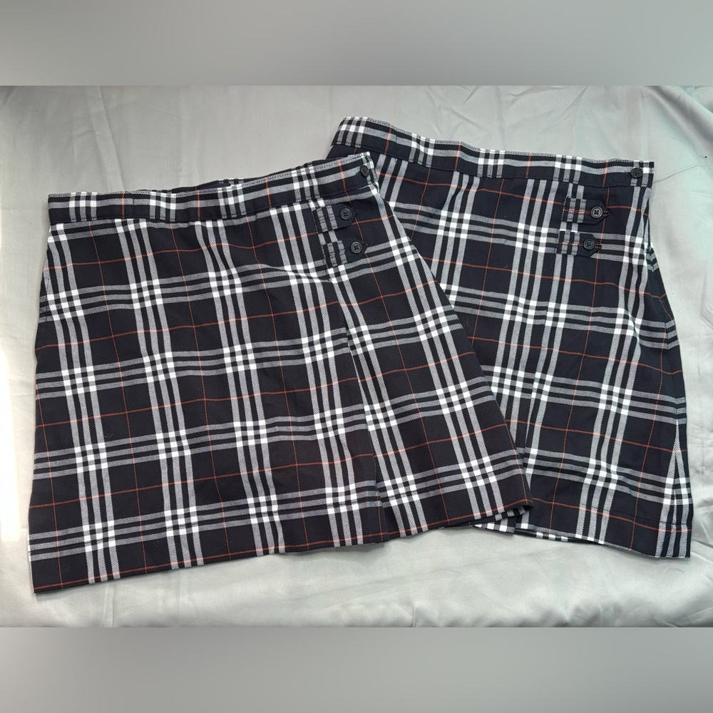 Lands' End Plaid Skirt Bundle